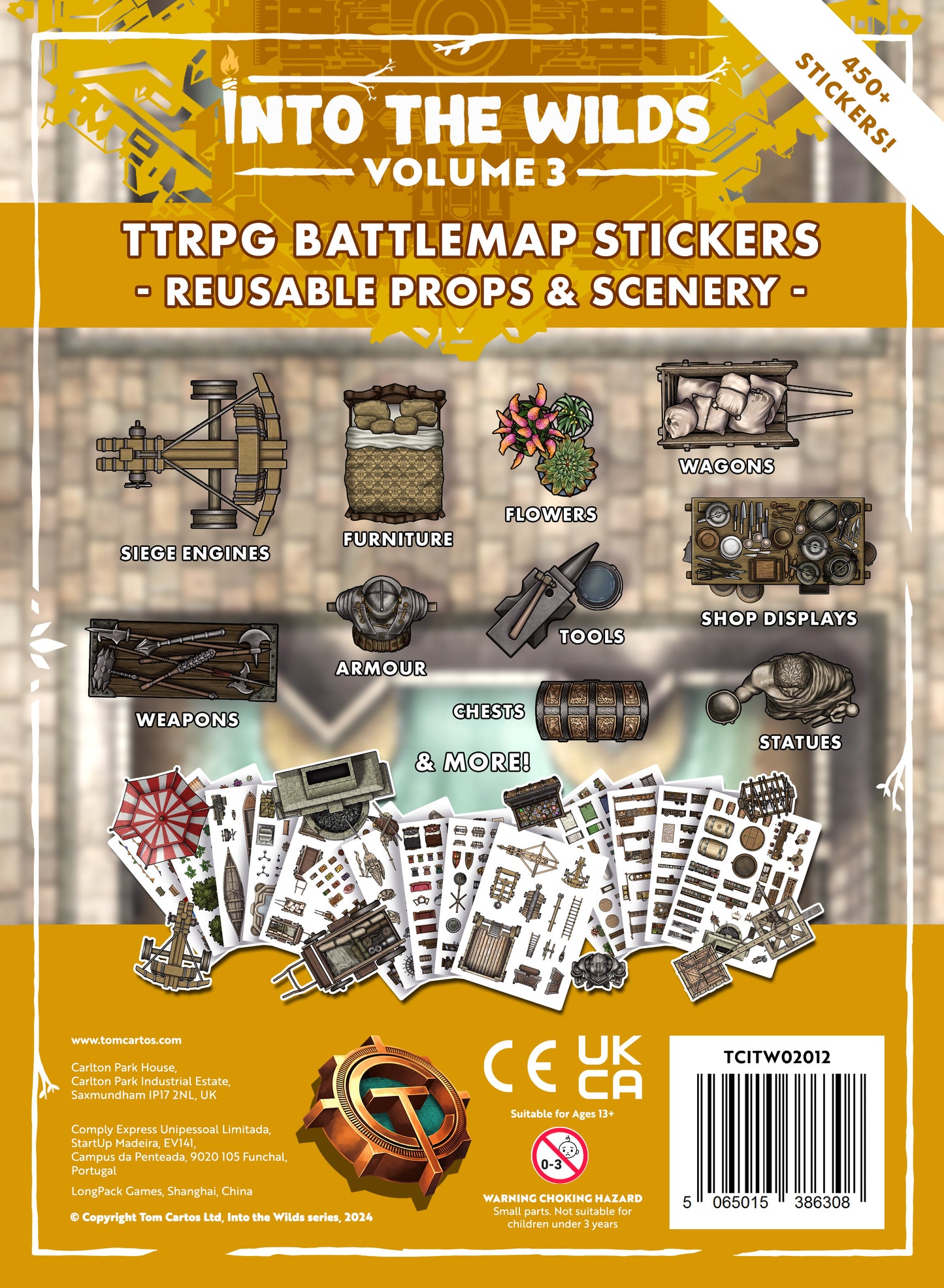 Into the Wilds Sticker Set Volume 3